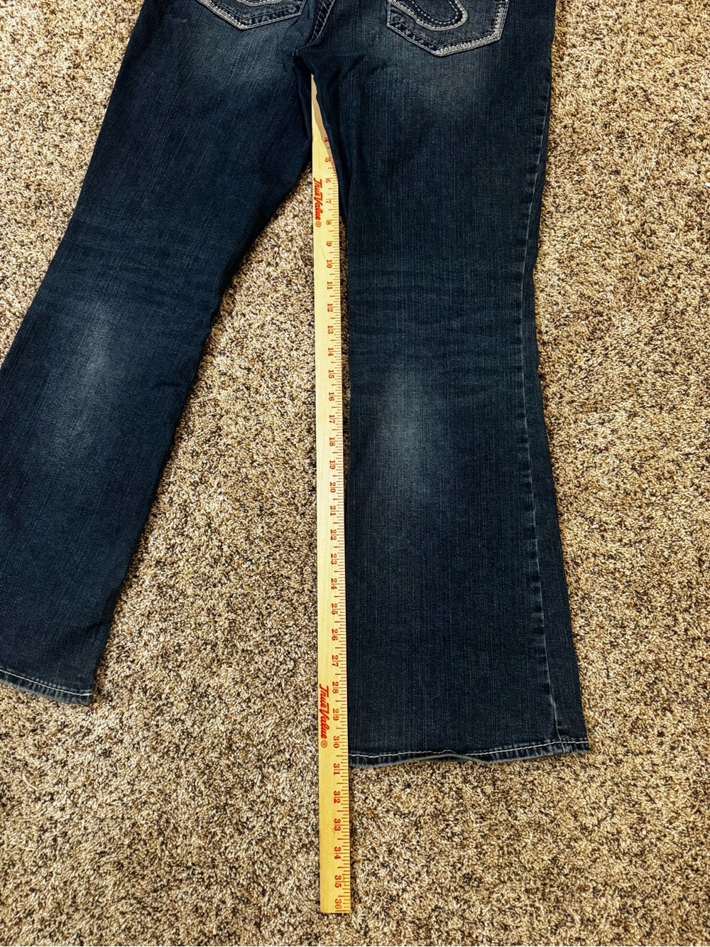 Silver Jeans Women’s Dark Blue Suki mid boot - Picture 6 of 8
